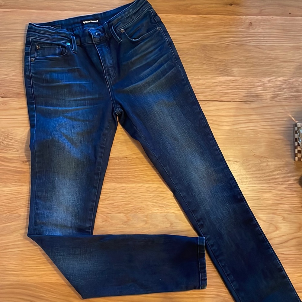 Black Diamond Forged jeans. Plenty of stretch and perfect for active people.